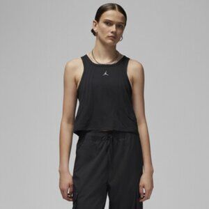 Cropped Jordan Mesh Tank